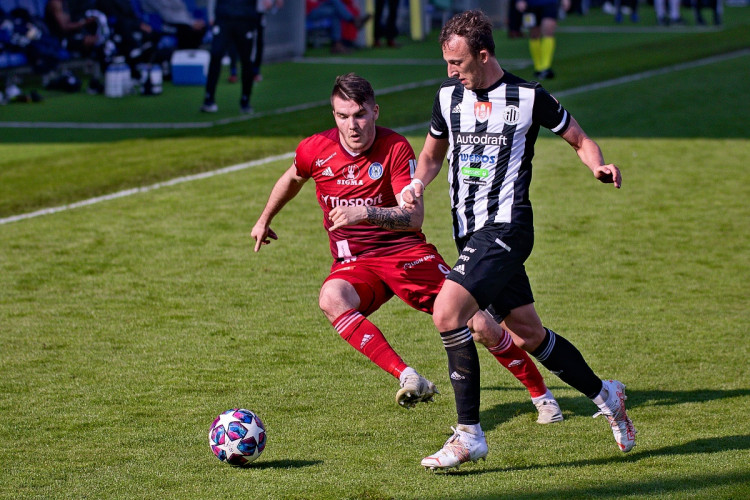 FOTOGALERIE: Proti Dynamu sklapla Csaplárova past. Jihočeši doma se Sigmou vedli 2:0, přesto brali jen bod