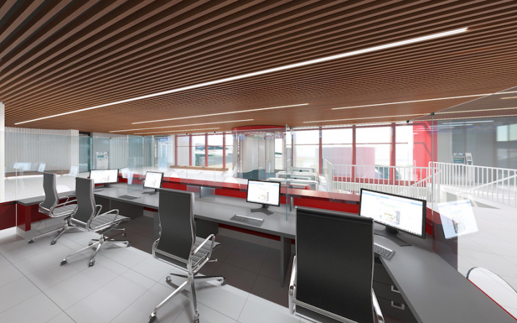 Vizualizace libereckého bazénu