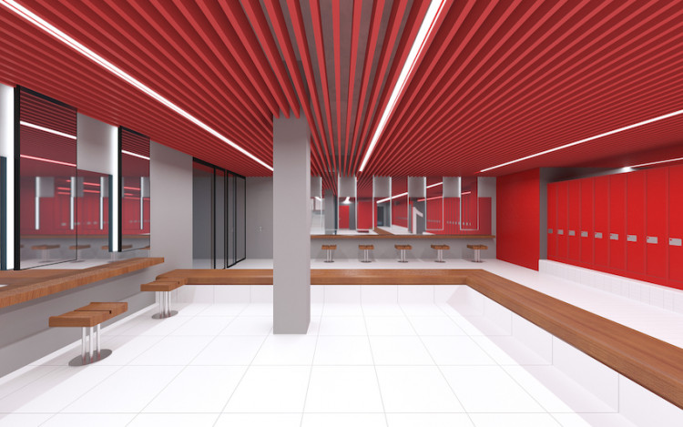 Vizualizace libereckého bazénu