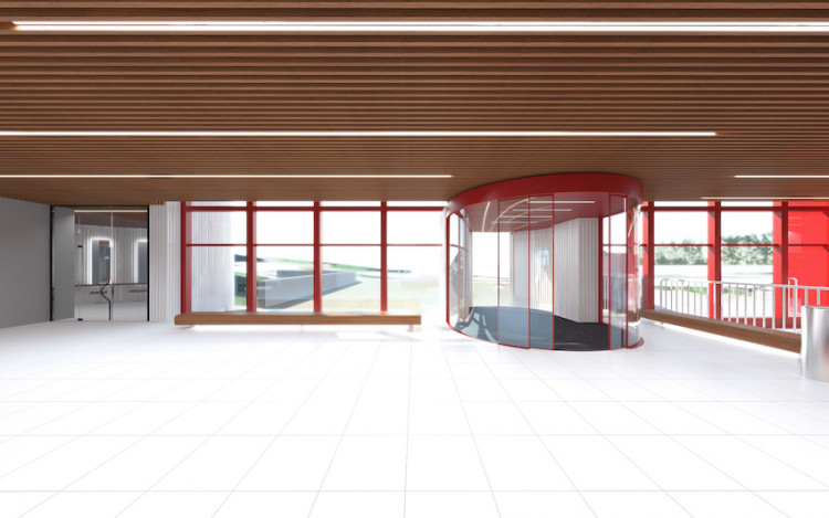 Vizualizace libereckého bazénu