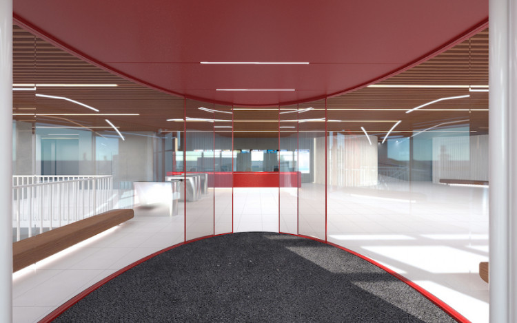 Vizualizace libereckého bazénu