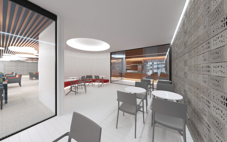 Vizualizace libereckého bazénu