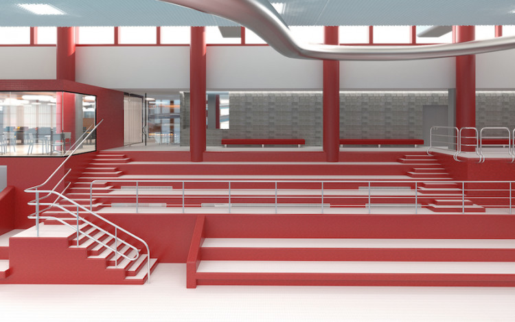 Vizualizace libereckého bazénu