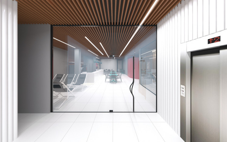 Vizualizace libereckého bazénu