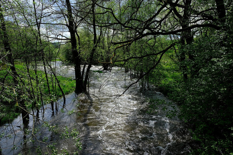 FOTOGALERIE: Třetí stupeň na Úslavě v obci Prádlo