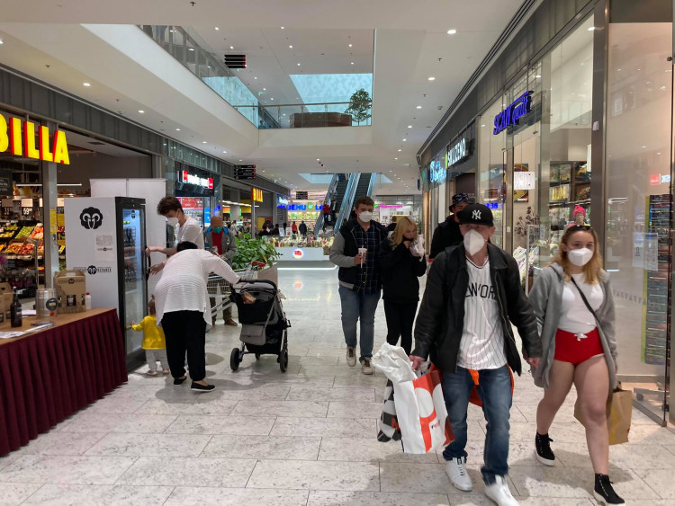 OC AuPark v Hradci Králové