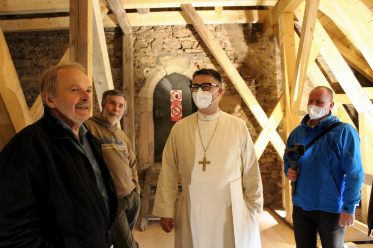 Věž a ochoz kostela sv. Jakuba v Jihlavě je opět otevřený