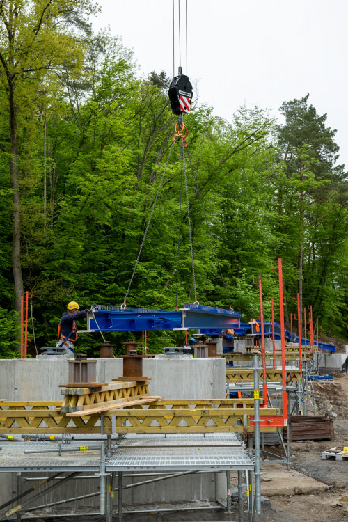 Most pro cyklisty na Plumlovské přehradě