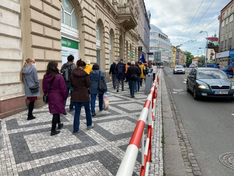 Demonstrace za nezávislost justice v Hradci Králové