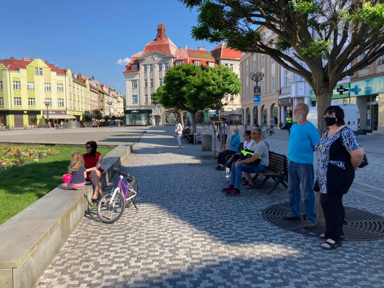 Demonstrace za nezávislost justice v Hradci Králové (8.6.2021)