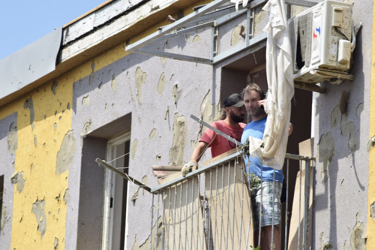 Následky řádění tornáda na Břeclavsku a Hodonínsku
