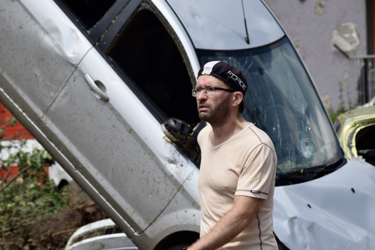 Následky řádění tornáda na Břeclavsku a Hodonínsku