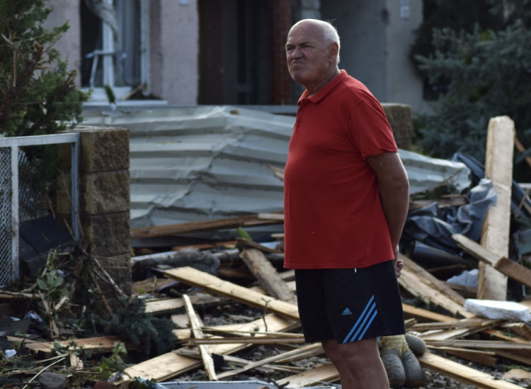 Následky řádění tornáda na Břeclavsku a Hodonínsku