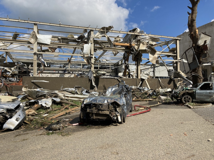 Následky řádění tornáda na Břeclavsku a Hodonínsku