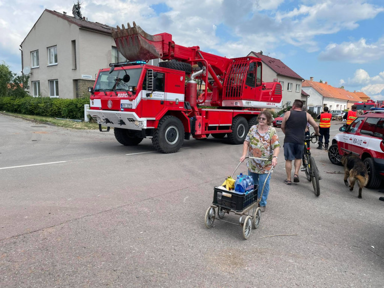 Následky řádění tornáda na Břeclavsku a Hodonínsku