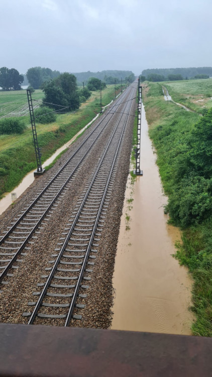 FOTOGALERIE: Voda po přívalovém lijáku zaplavila obec Kařez