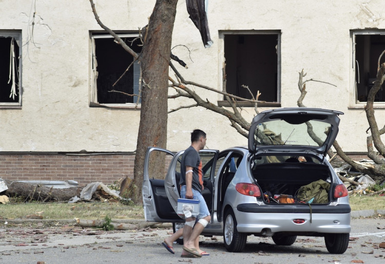 Následky řádění tornáda na Břeclavsku a Hodonínsku