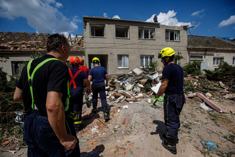 První víkend hradeckých hasičů na jižní Moravě