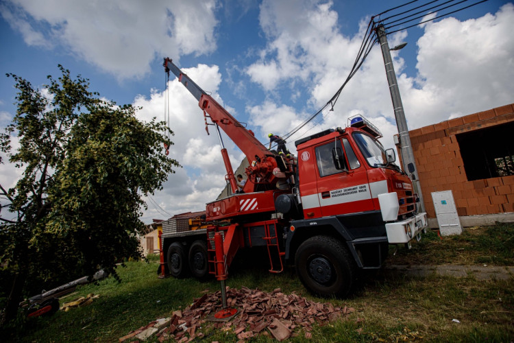 První víkend hradeckých hasičů na jižní Moravě