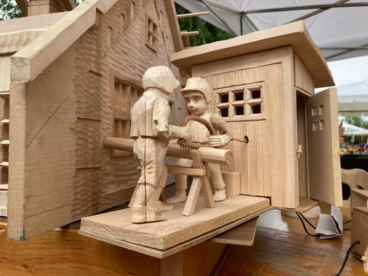 Dřevořezání v Třešti 2021