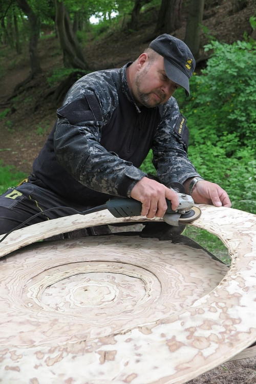 FOTOGALERIE: Výrova čapího hnízdo pro Národní muzeum Praha
