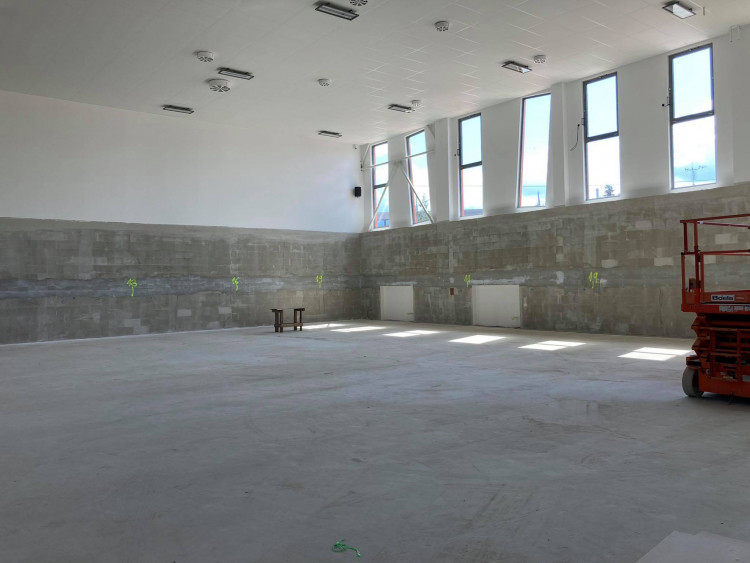 GALERIE: Stavba sportovní haly Pouchov v Hradci Králové