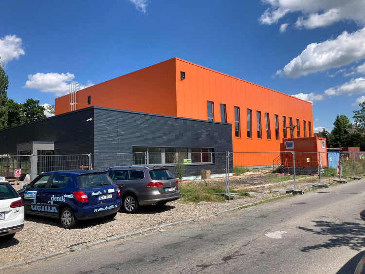 GALERIE: Stavba sportovní haly Pouchov v Hradci Králové