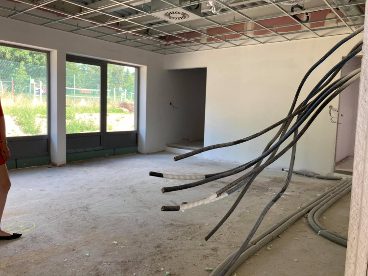 GALERIE: Stavba sportovní haly Pouchov v Hradci Králové