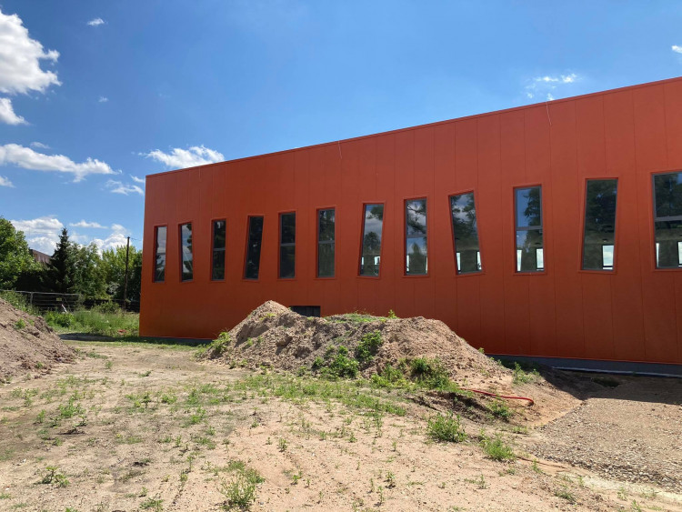 GALERIE: Stavba sportovní haly Pouchov v Hradci Králové