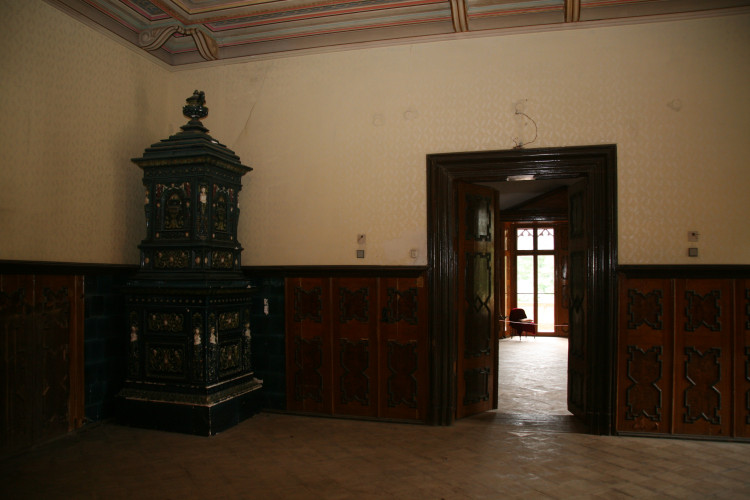 Den otevřených dveří na zámku Žinkovy v době, kdy procházel renovací