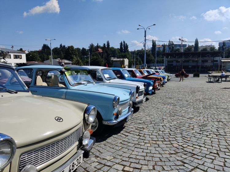Sraz vozidel Trabant, Wartburg a Barkas