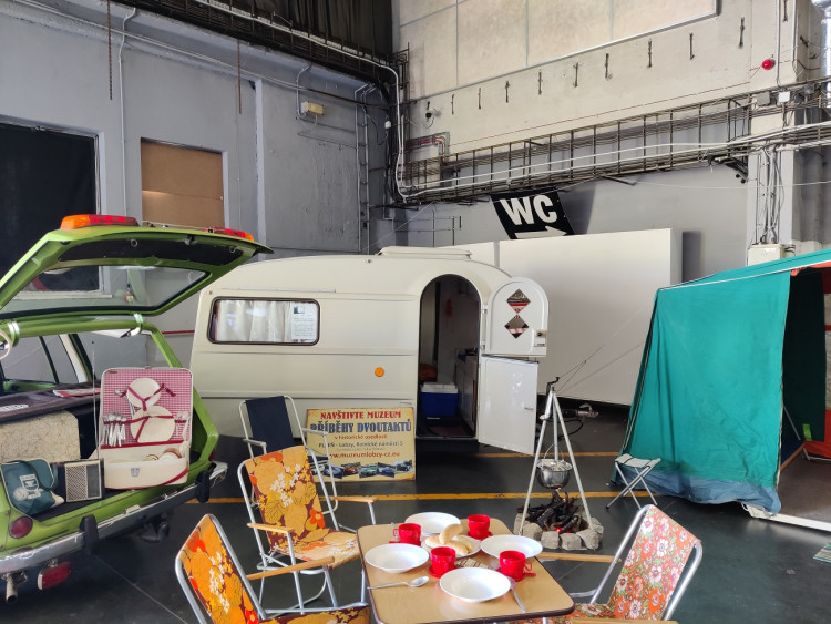 Sraz vozidel Trabant, Wartburg a Barkas