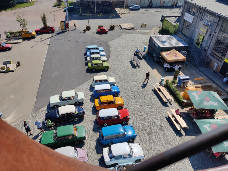 Sraz vozidel Trabant, Wartburg a Barkas