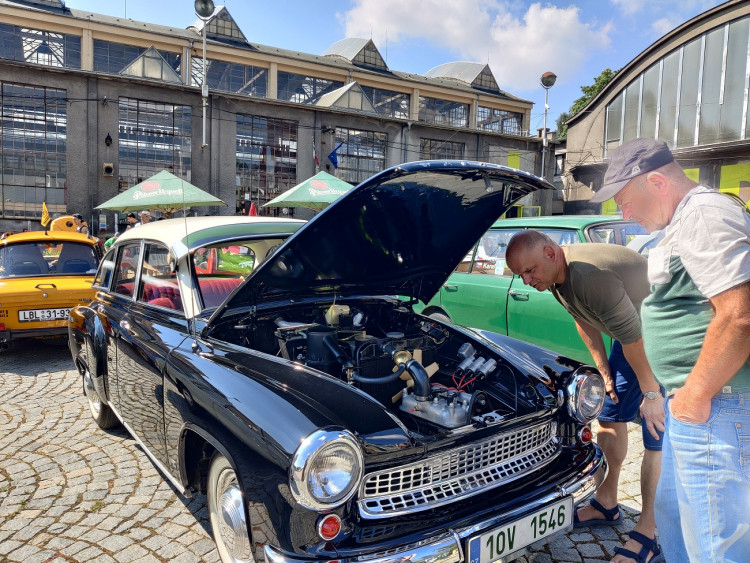 Sraz vozidel Trabant, Wartburg a Barkas