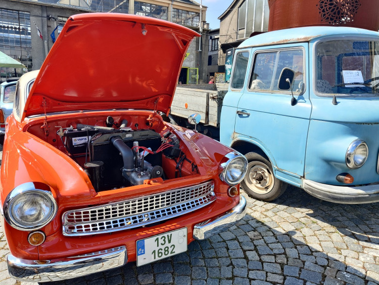 Sraz vozidel Trabant, Wartburg a Barkas
