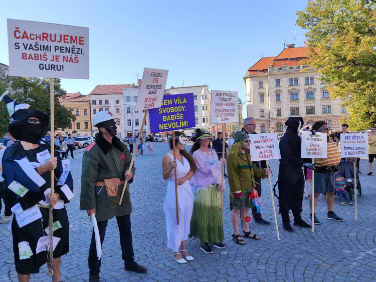 Andrej Babiš, kampaň v Jihlavě