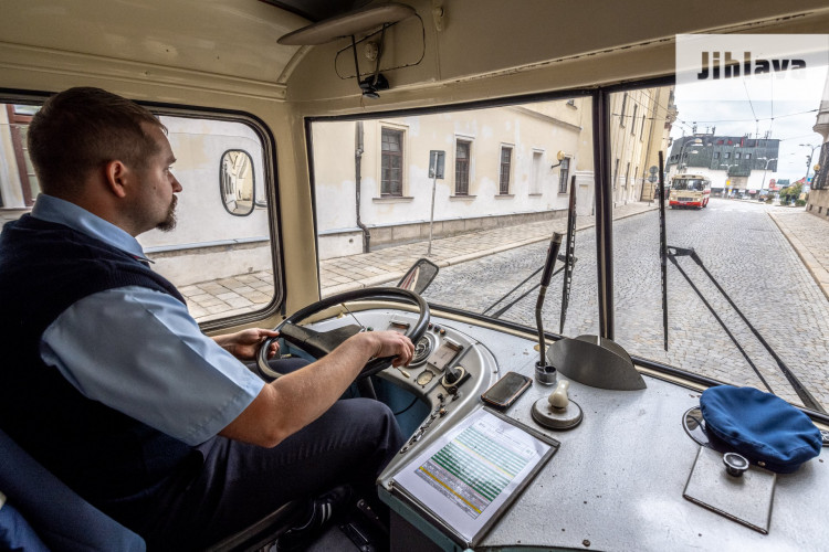 Retro jízdy v Jihlavě