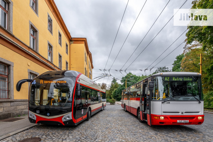 Retro jízdy v Jihlavě