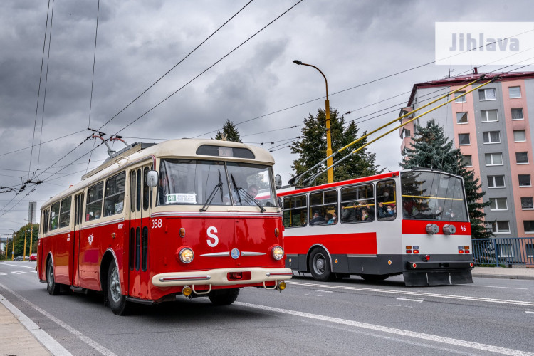 Retro jízdy v Jihlavě