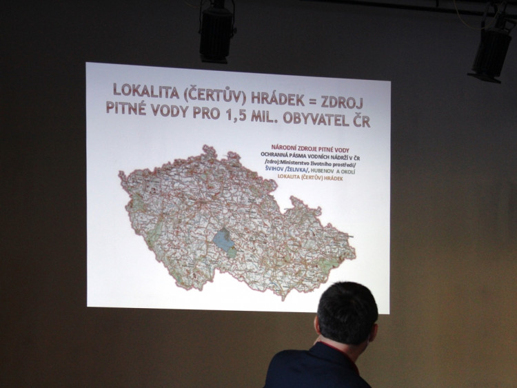 Úložiště radioaktivního odpadu, lokalita Hrádek