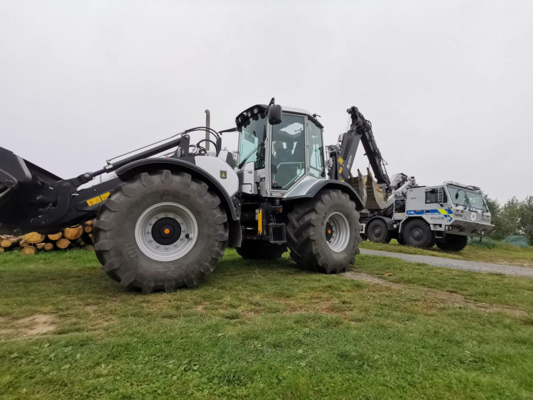 Likvidace válečné munice u Nového Města na Moravě