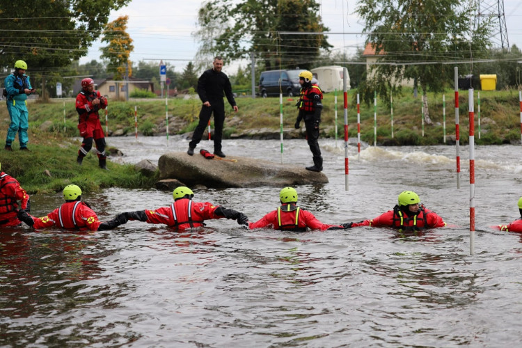 FOTOGALERIE: Společný výcvik českých a německých policistů
