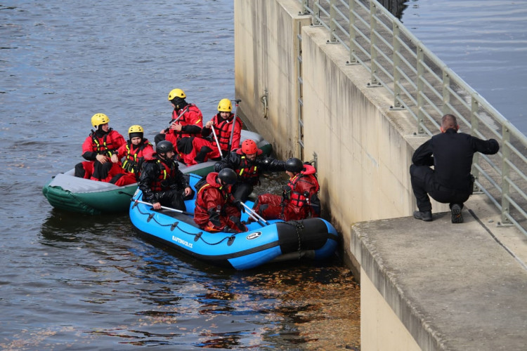 FOTOGALERIE: Společný výcvik českých a německých policistů