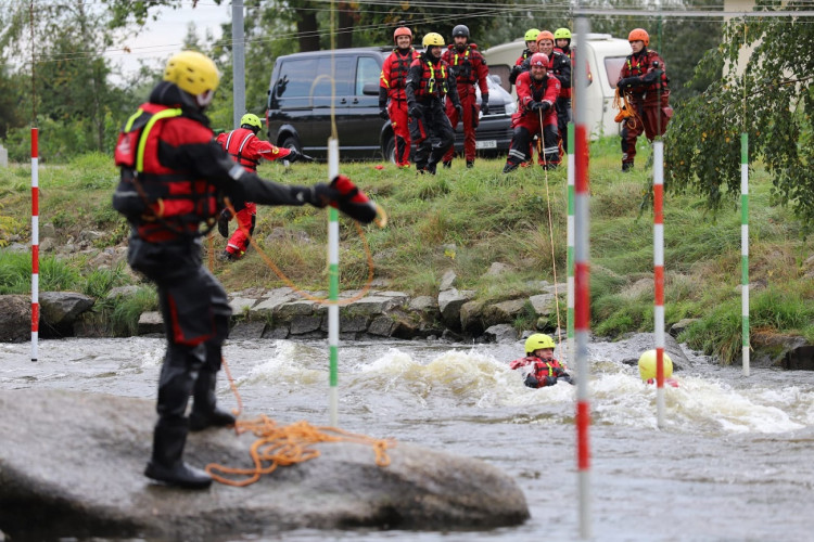 FOTOGALERIE: Společný výcvik českých a německých policistů