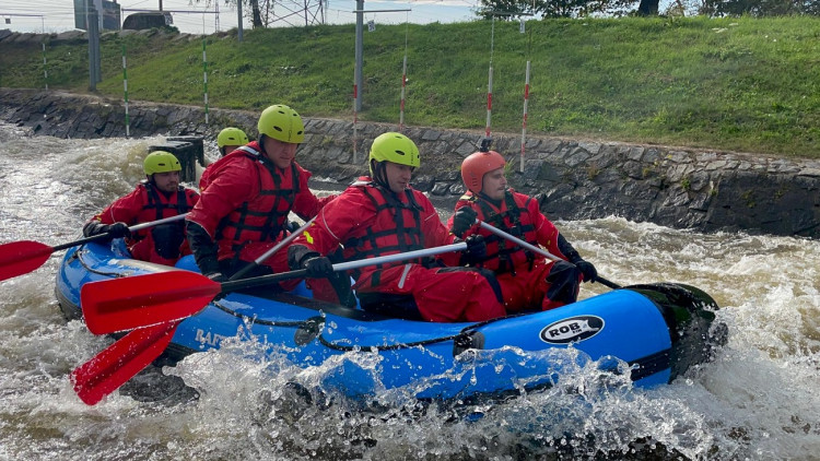 FOTOGALERIE: Společný výcvik českých a německých policistů
