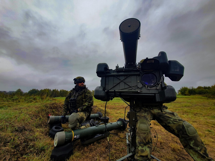 Hlavní zbraň jednotky – protiletadlový raketový komplet RBS-70.