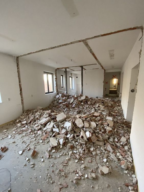 Z průběhu rekonstrukce.