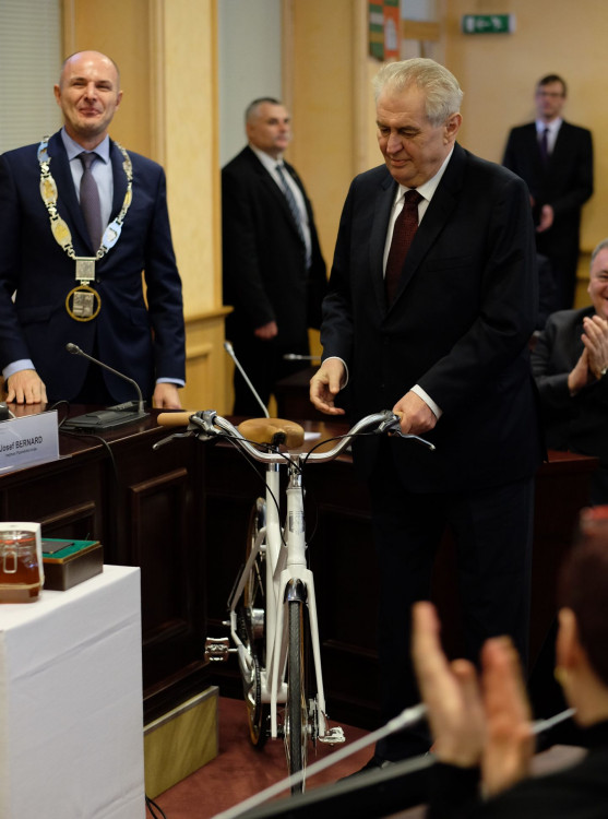 FOTOGALERIE: Prezident Miloš Zeman v Plzeňském kraji