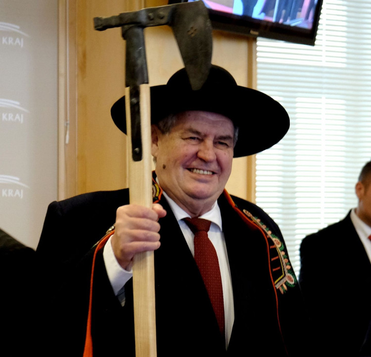 FOTOGALERIE: Prezident Miloš Zeman v Plzeňském kraji