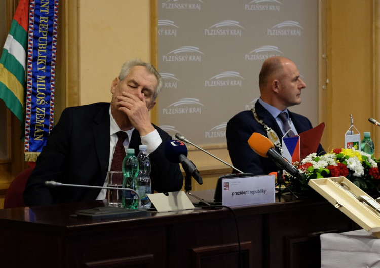 FOTOGALERIE: Prezident Miloš Zeman v Plzeňském kraji
